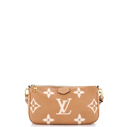 Multi Pochette Accessoires Bicolor Monogram Empreinte Giant