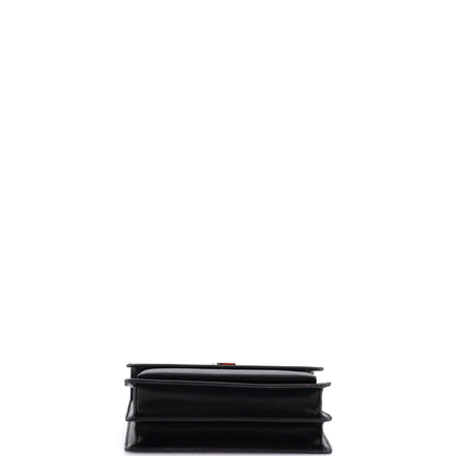 Sunset Crossbody Bag Leather Medium