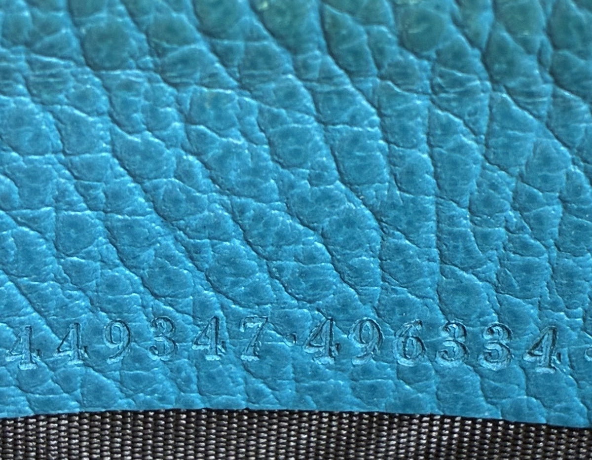 GG Marmont Zip Around Wallet Leather