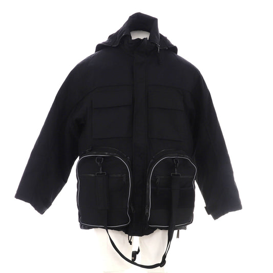 Men's Convertible Gym Bag Puffer Jacket Polyamide