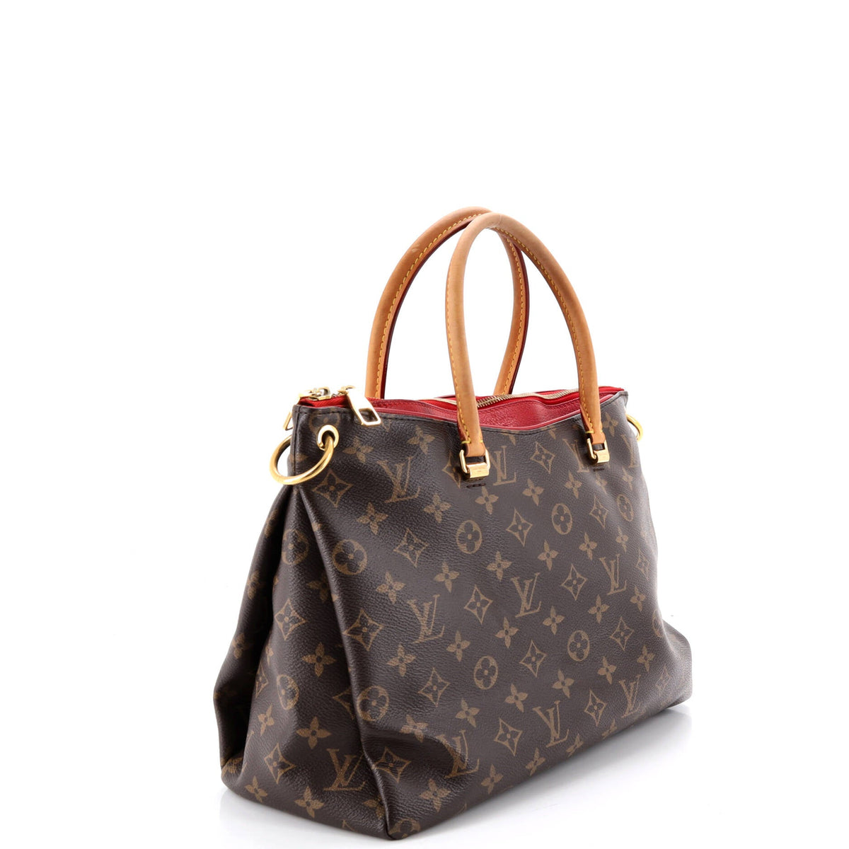 Pallas Tote Monogram Canvas with Leather