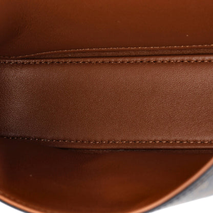 Triomphe Chain Shoulder Bag Triomphe Coated Canvas Small