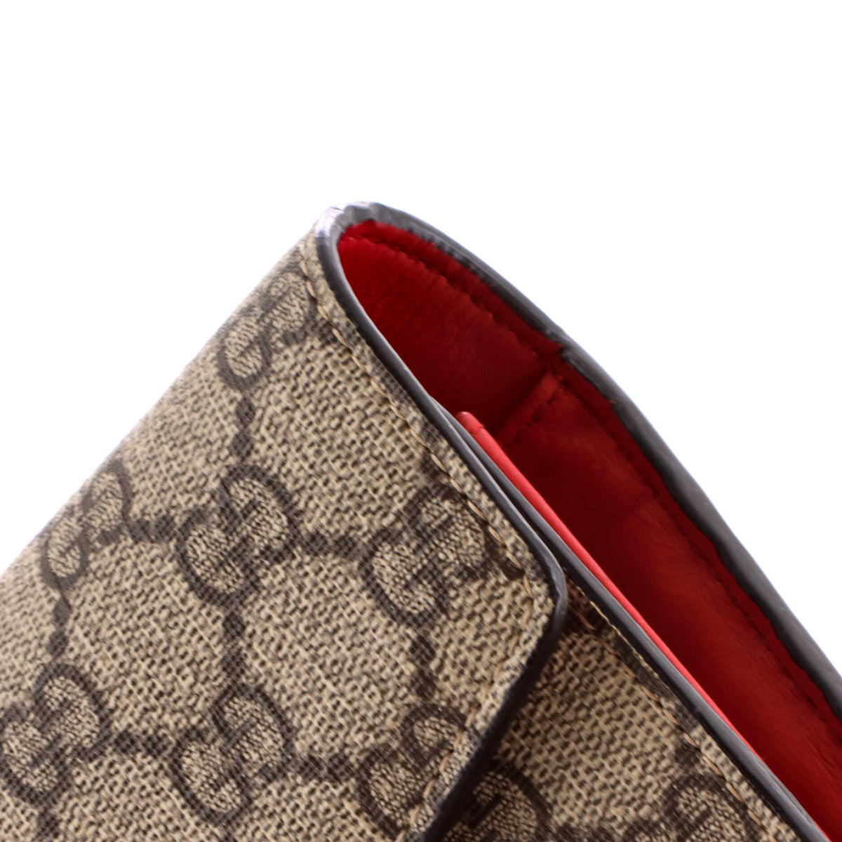 Dionysus Chain Wallet GG Coated Canvas Small
