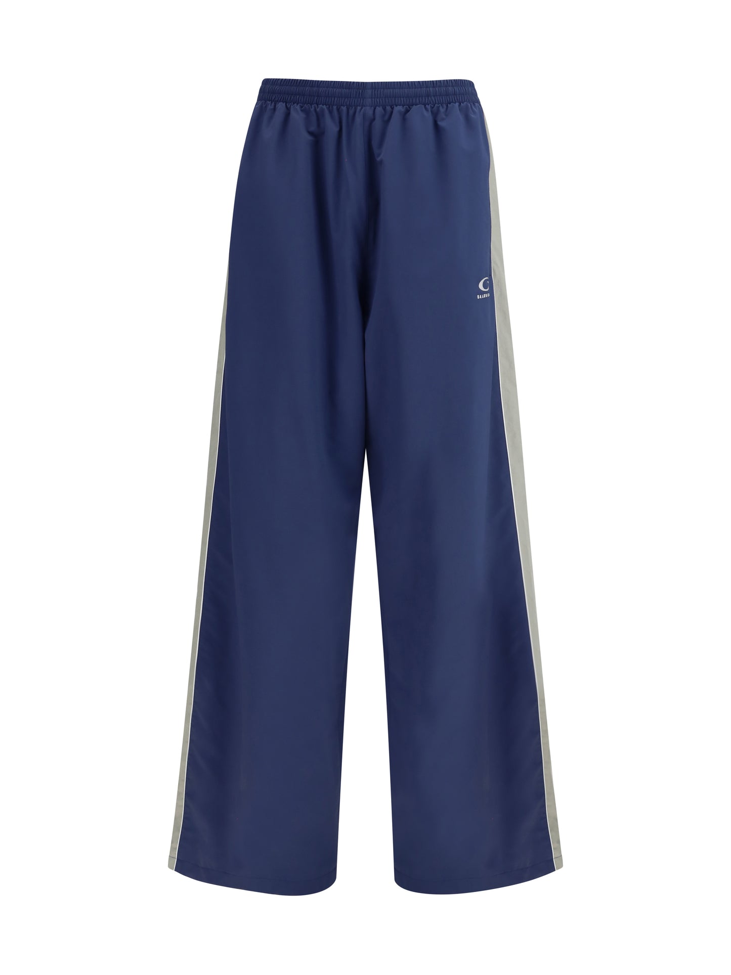 Track Pants Technical Satin Marine Blue