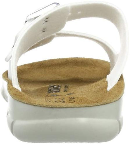 Birkenstock Unisex Bilbao Birko Flor White