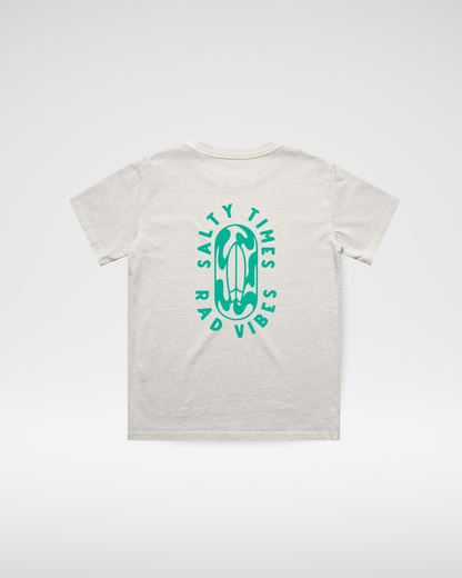 Salty Times Tee - Cream