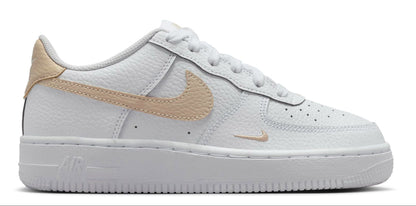 Nike Grade School Air Force 1 MS (GS) White/Rattan
