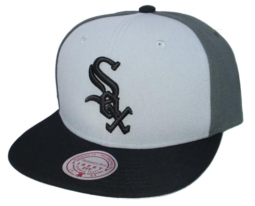 Mitchell & Ness Men's MLB Triple Play Liberty Snapback White Sox Snapback Caps
