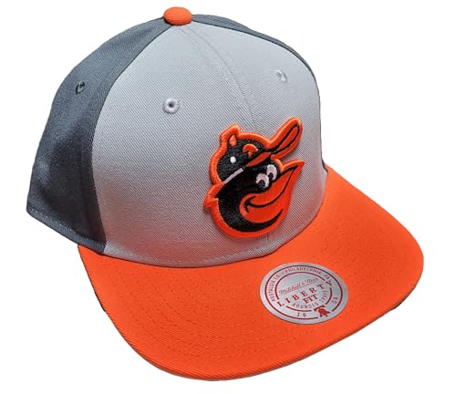 Mitchell & Ness Men's MLB Triple Play Liberty Snapback Coop Orioles Snapback Caps