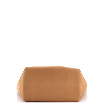 Sac Steeple Tote Toile with Leather 28
