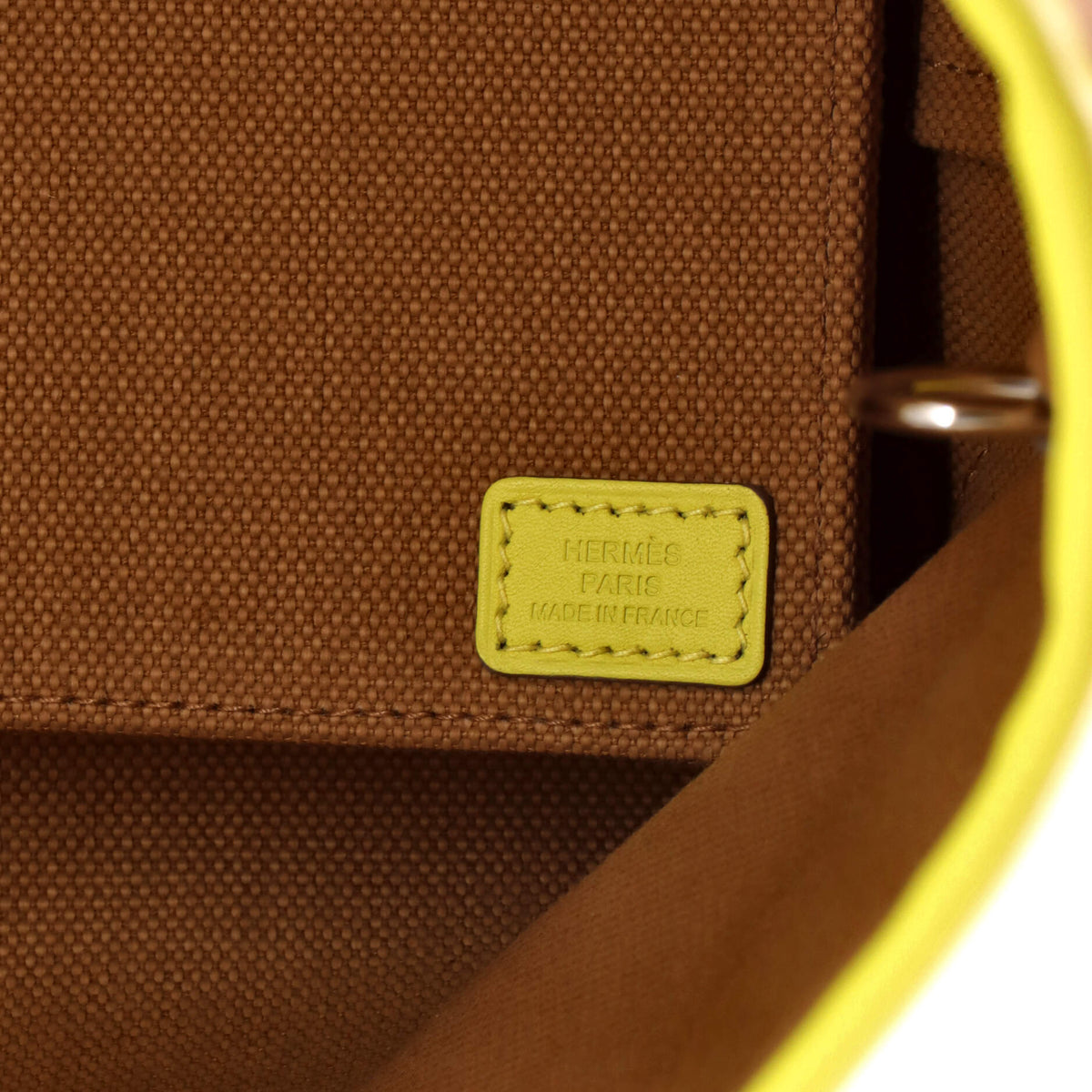 Sac Steeple Tote Toile with Leather 28