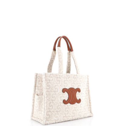 Cabas Thais Tote Triomphe Embroidered Wool Large