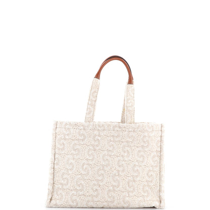 Cabas Thais Tote Triomphe Embroidered Wool Large