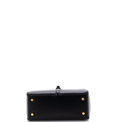 16 Top Handle Bag Smooth Calfskin Small