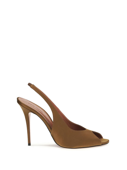 Slingback Sandals Kristina Mocha