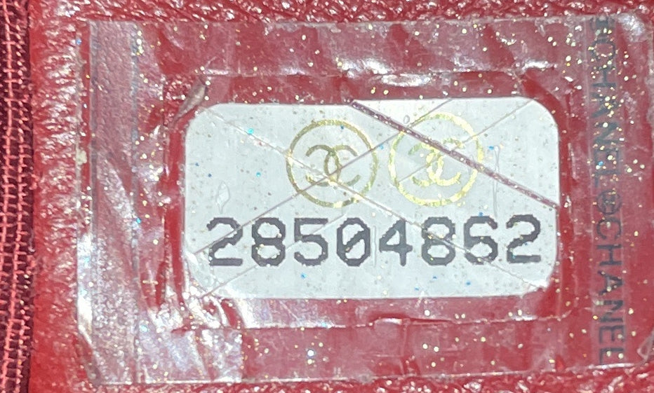 Chain Infinity Top Handle Bag Quilted Calfskin Mini