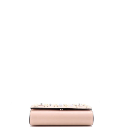 Paloma Clutch Embellished Leather Small