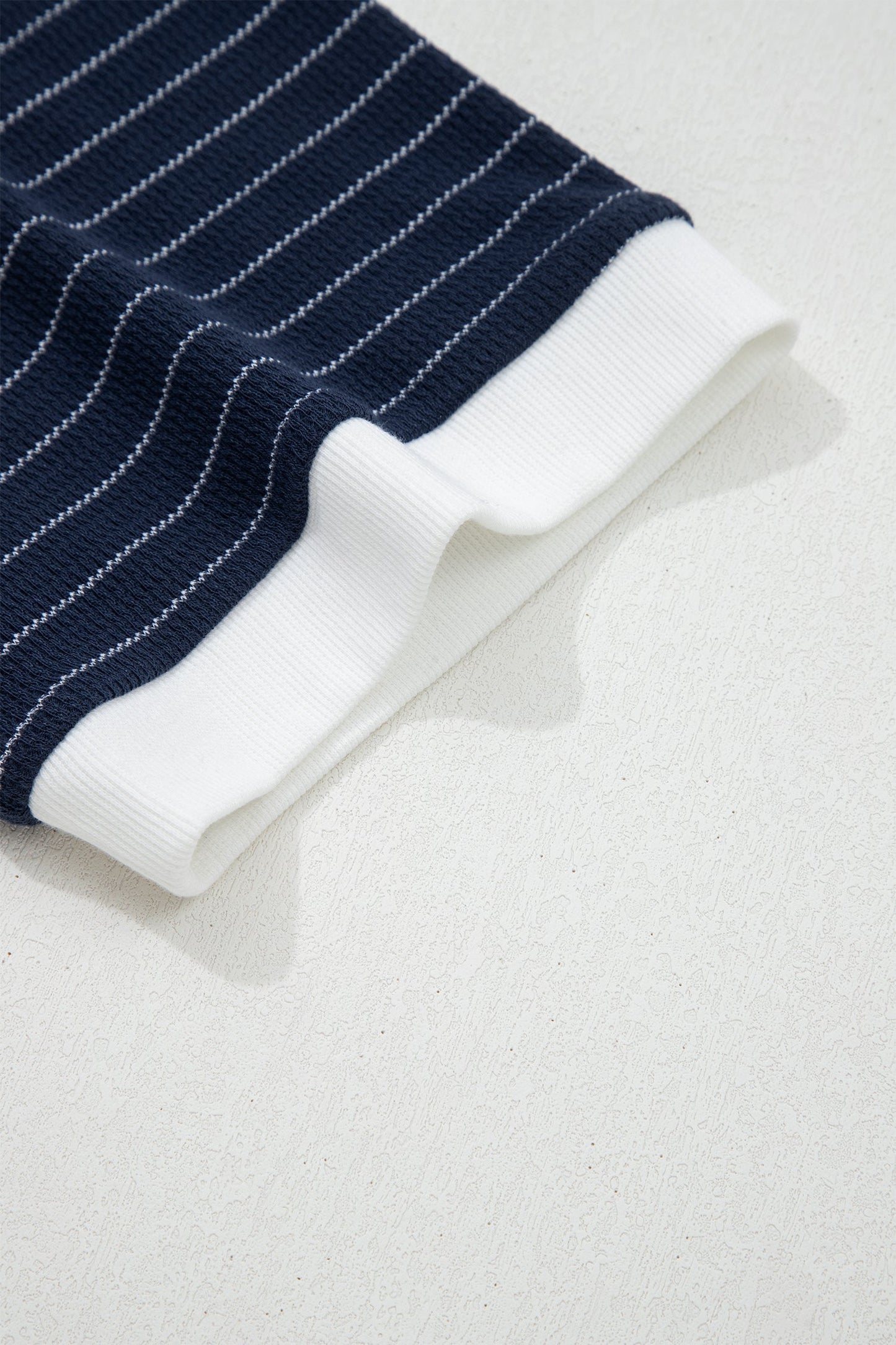 Threaded Pear Melany Trim Ribbed T PLUS Shirt