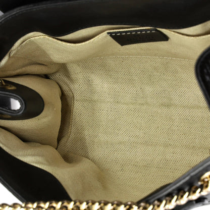 Emily Chain Flap Shoulder Bag Guccissima Leather Small