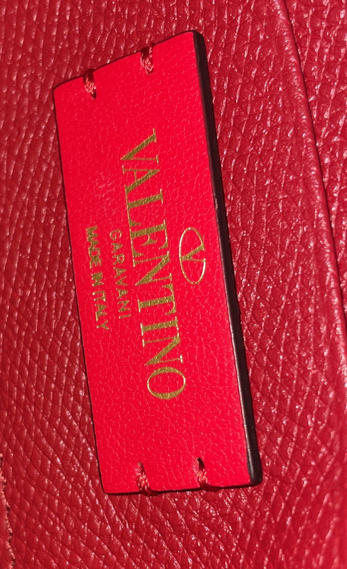 VLogo Hobo Leather Mini