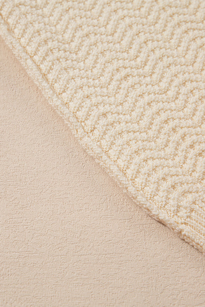 Threaded Pear Sophia Knit Short Sleeve Sweater