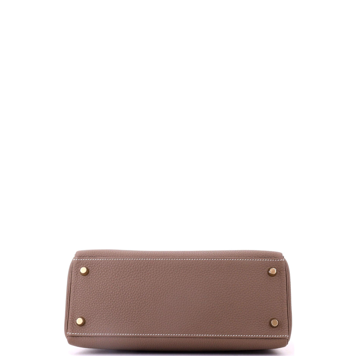 Kelly Handbag Etoupe Togo with Gold Hardware 28