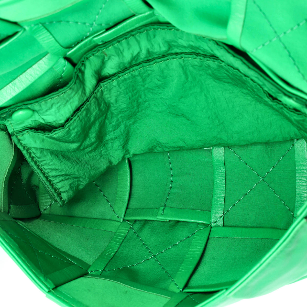 Cassette Belt Bag Maxi Intrecciato Leather