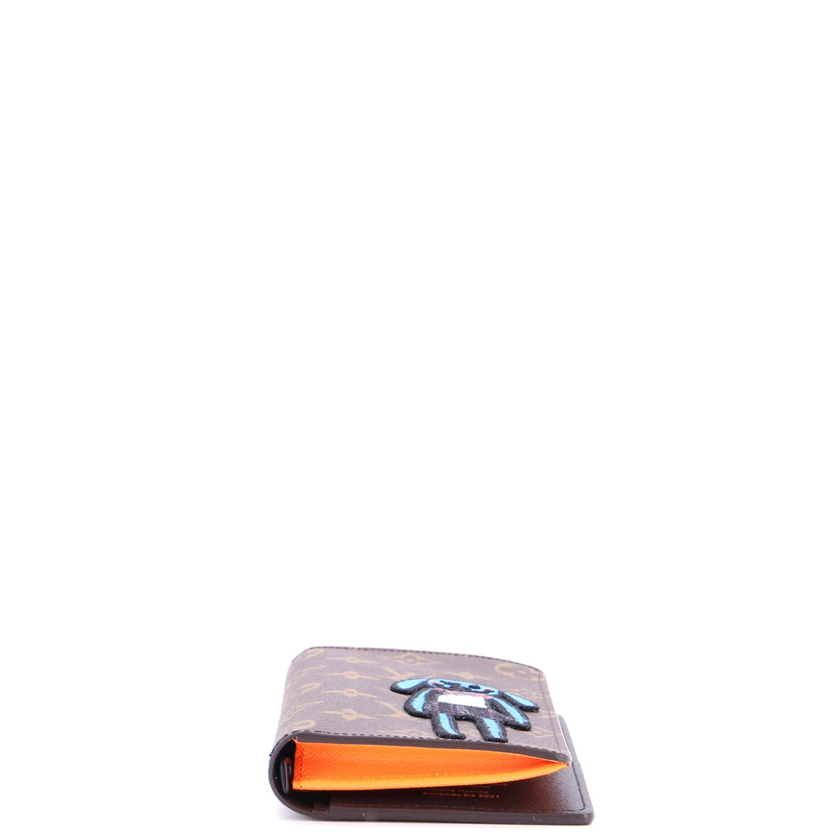 Brazza Wallet Monogram Canvas with LV Friends Patch
