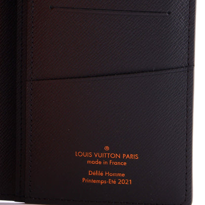 Brazza Wallet Monogram Canvas with LV Friends Patch
