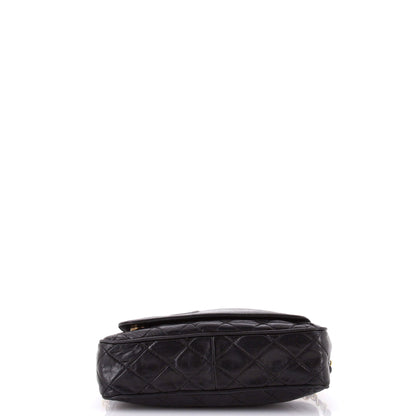 Vintage Front Pocket Camera Bag Quilted Lambskin Small