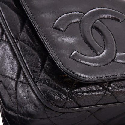 Vintage Front Pocket Camera Bag Quilted Lambskin Small