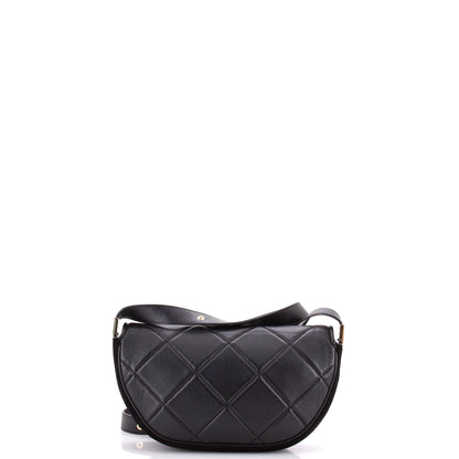 Olympia Flap Bag Quilted Leather Small
