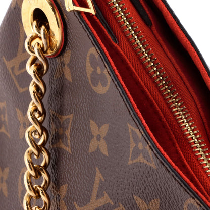 Surene Handbag Monogram Canvas with Leather BB
