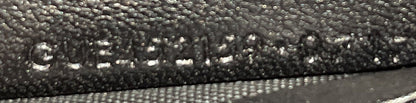 Classic Monogram Tassel Chain Wallet Crocodile Embossed Leather