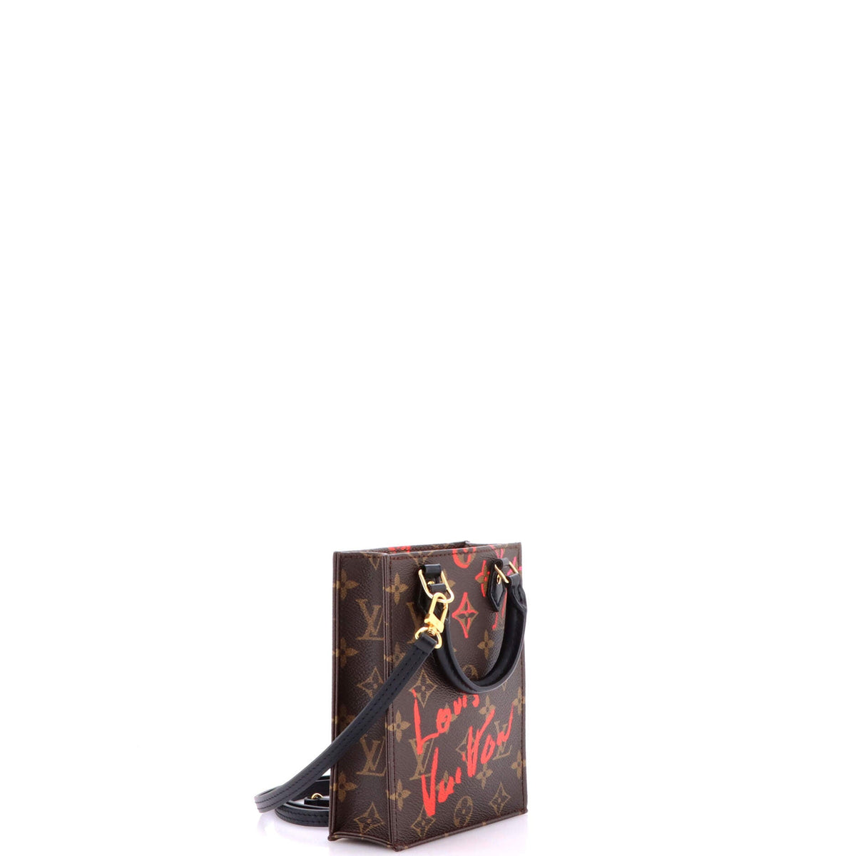 Petit Sac Plat Bag Limited Edition Fall in Love Monogram Canvas