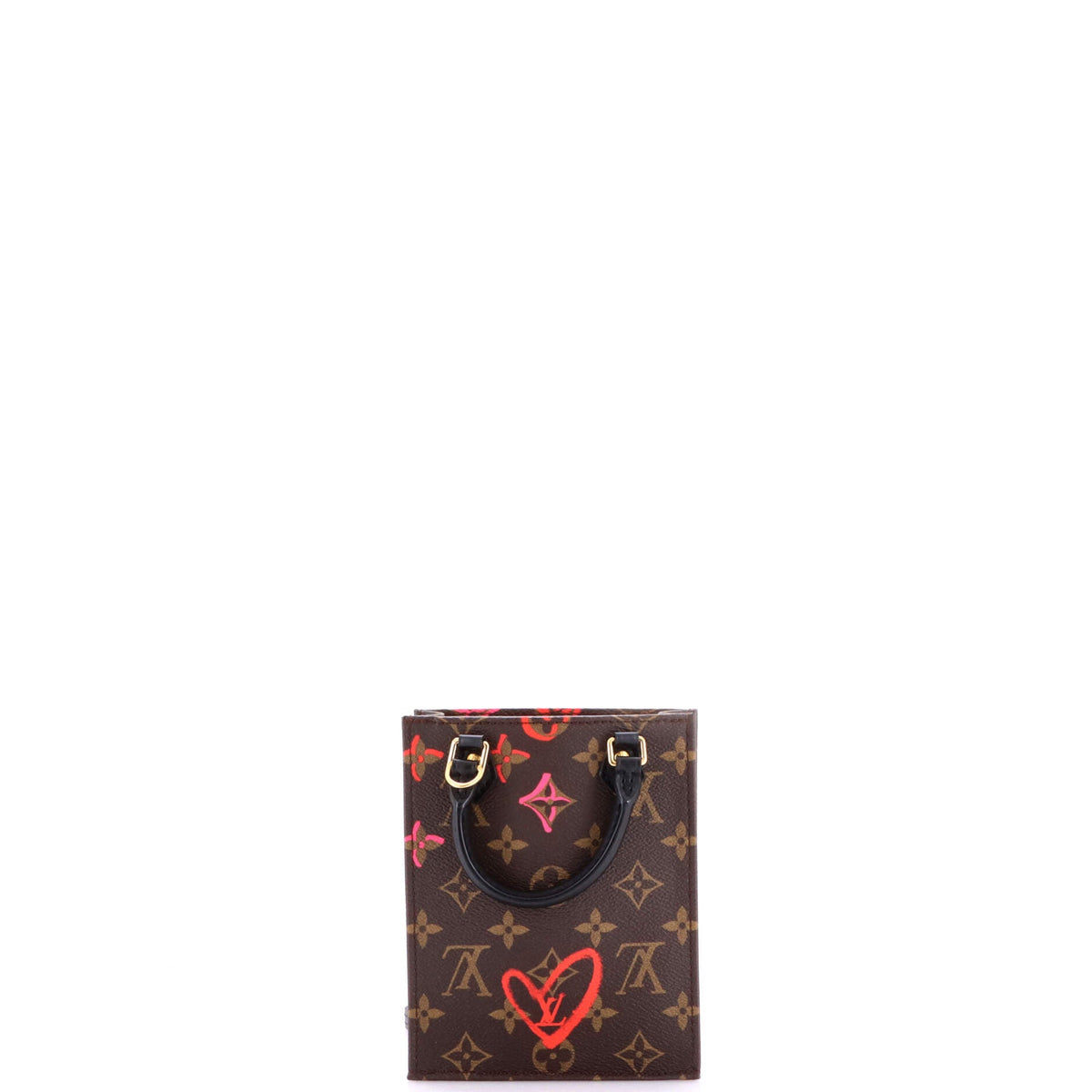 Petit Sac Plat Bag Limited Edition Fall in Love Monogram Canvas