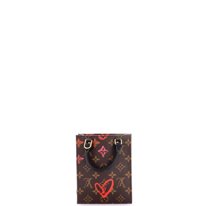 Petit Sac Plat Bag Limited Edition Fall in Love Monogram Canvas