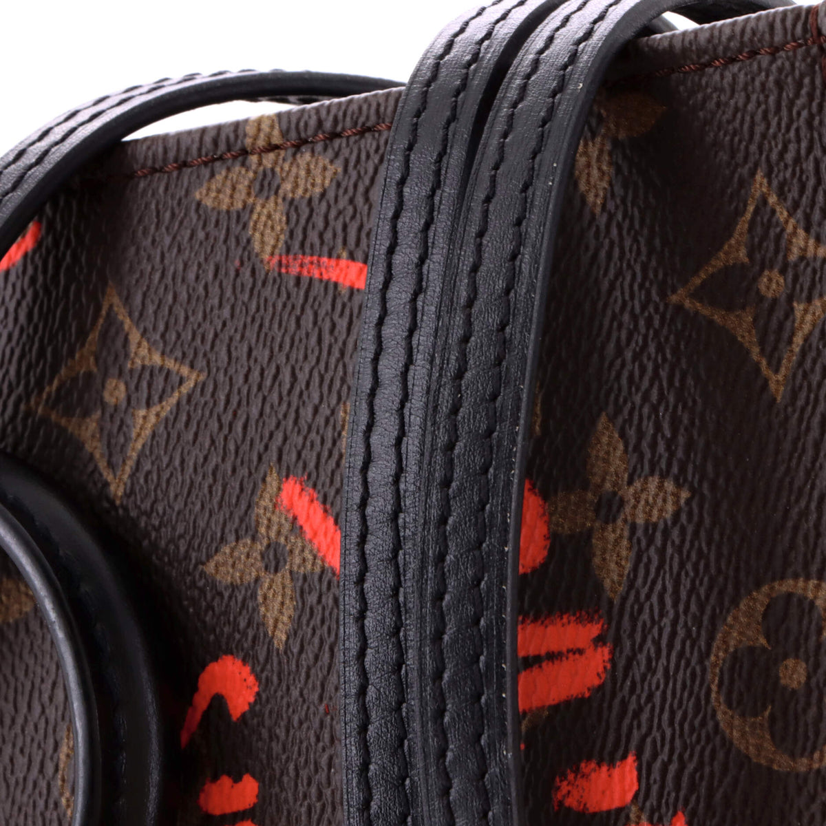 Petit Sac Plat Bag Limited Edition Fall in Love Monogram Canvas