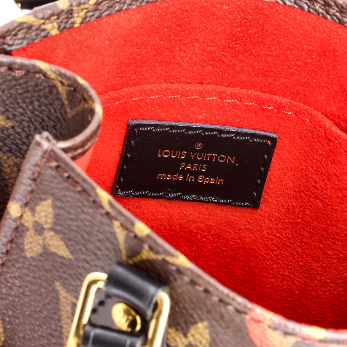 Petit Sac Plat Bag Limited Edition Fall in Love Monogram Canvas