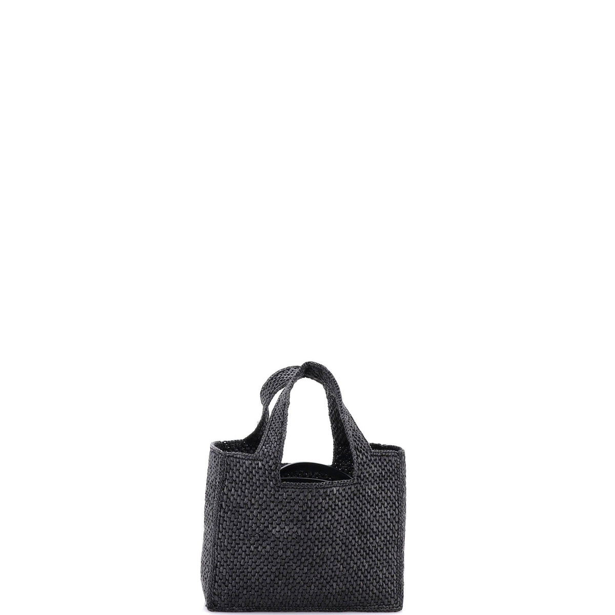 Paula's Ibiza Logo Convertible Tote Raffia Small