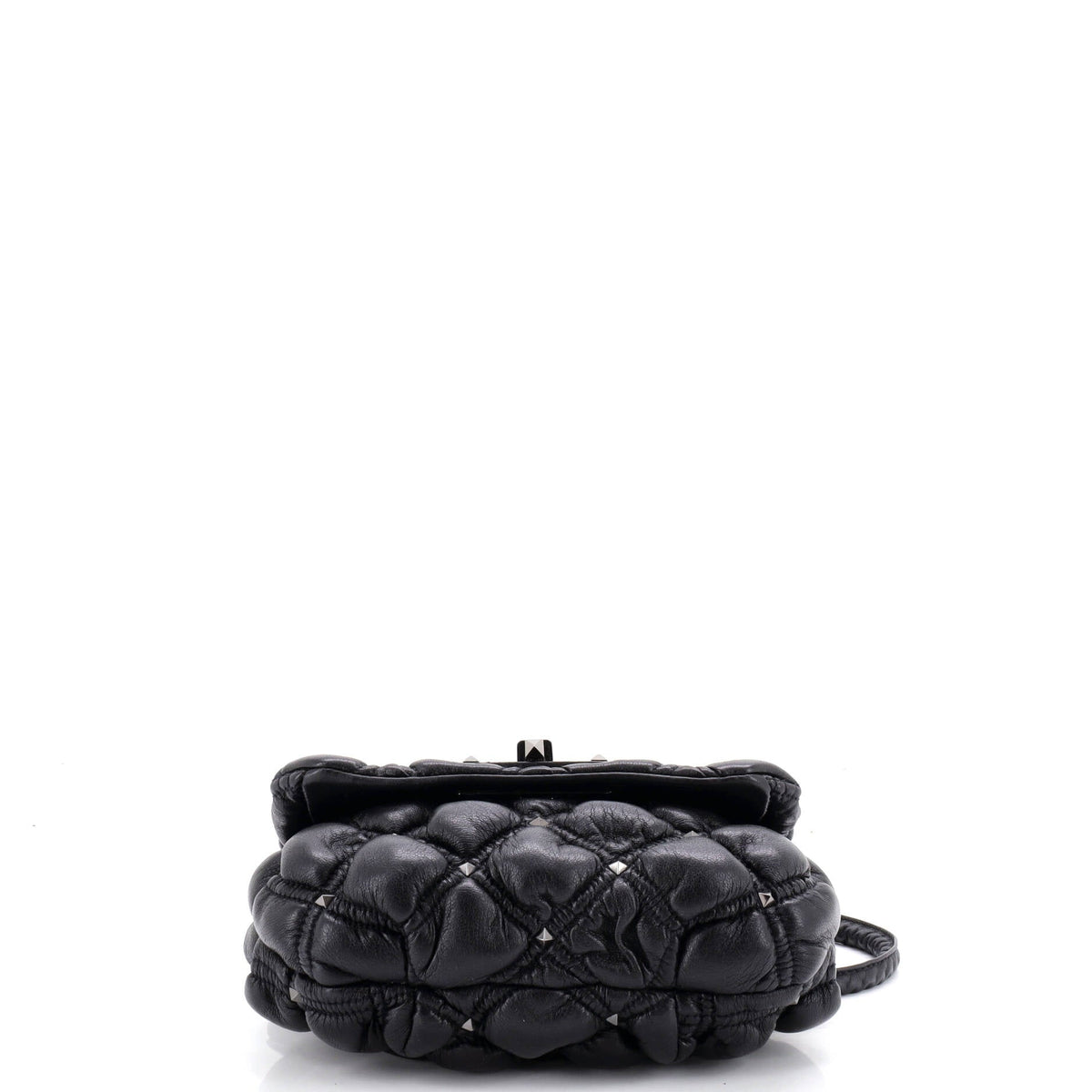 SpikeMe Flap Bag Quilted Leather Small