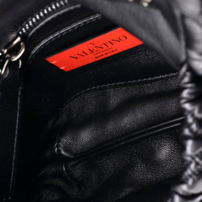 SpikeMe Flap Bag Quilted Leather Small
