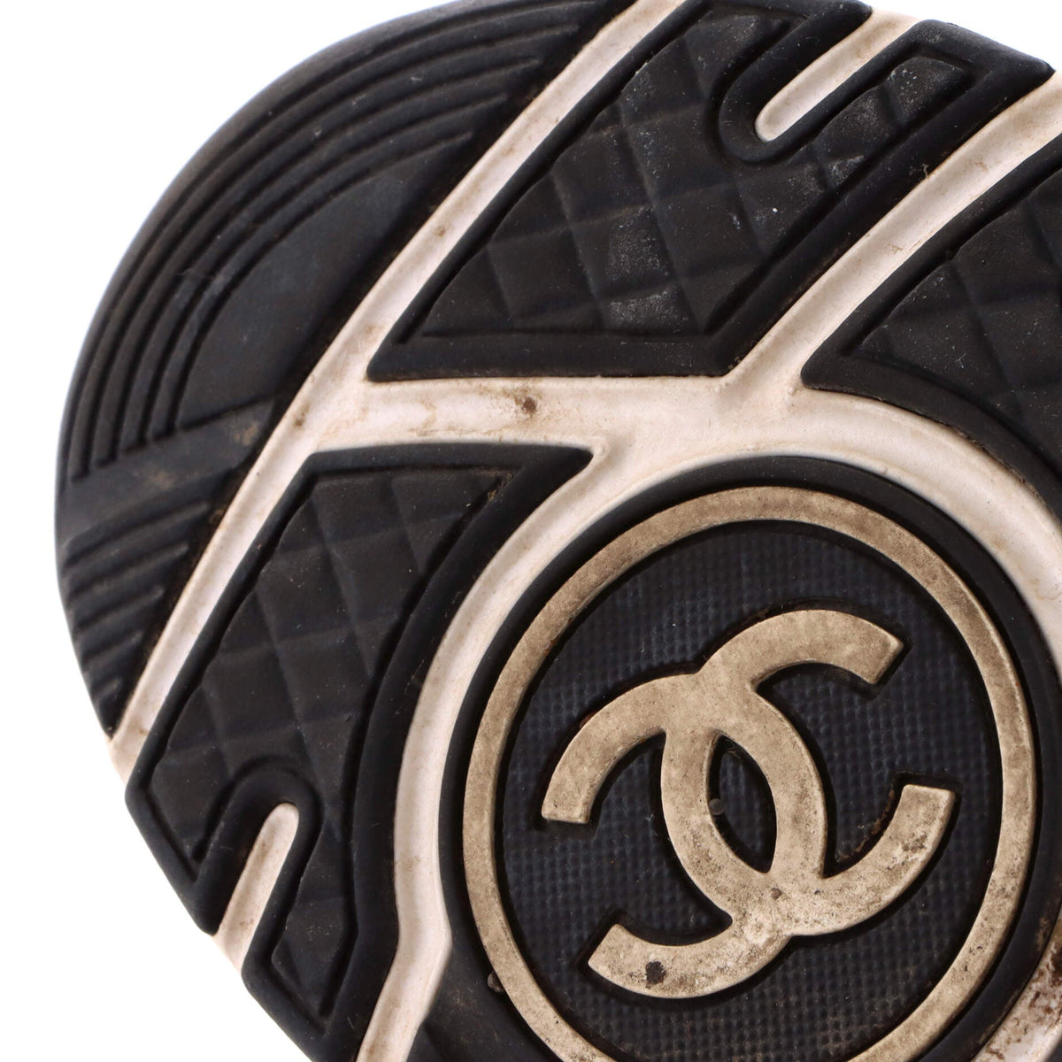 Women's CC Low-Top Sneakers Suede and Knit Fabric