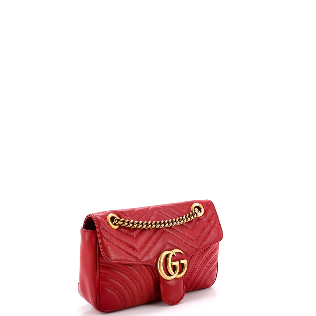GG Marmont Flap Bag Matelasse Leather Medium