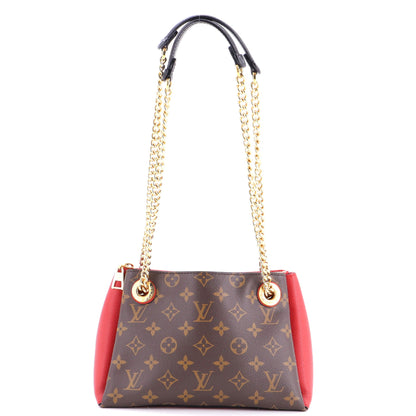 Surene Handbag Monogram Canvas with Leather BB