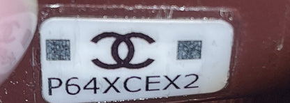 CC Dome Zip Clutch with Chain Quilted Caviar Mini