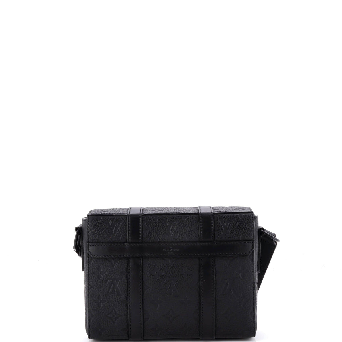 Trunk Messenger Bag Monogram Taurillon Leather PM