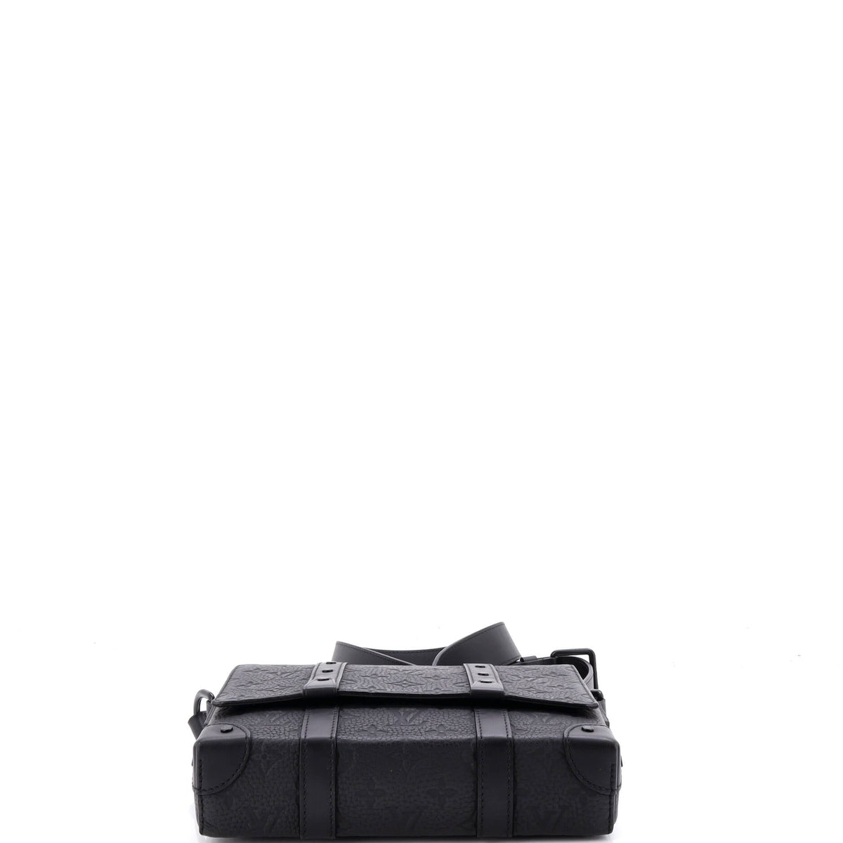 Trunk Messenger Bag Monogram Taurillon Leather PM