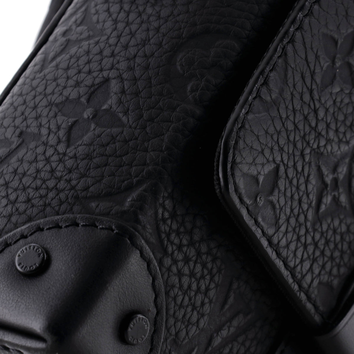Trunk Messenger Bag Monogram Taurillon Leather PM