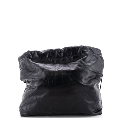22 Chain Hobo Quilted Calfskin Medium